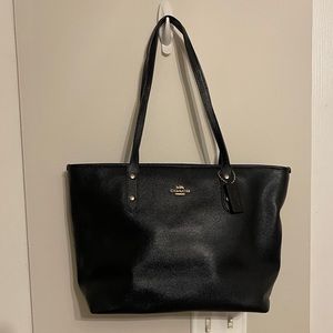 Coach Black Tote Bag
